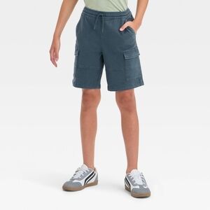 Kids Cargo Shorts in Blue